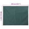 vidaXL Plant Fleece Cover Set of 2 Green