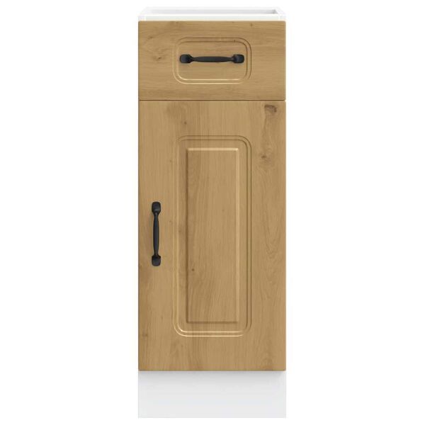 vidaXL Kitchen Base Cabinet Artisan oak Engineered wood Small