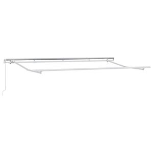 vidaXL Awning Frame White 13.1'x 6.6'Metal