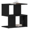 vidaXL Bedside Cabinet 2 pcs Black Oak 19.69 x 11.81 x 20.28 in