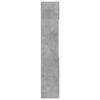 vidaXL Storage Cabinet Concrete Grey Engineered Wood Tall