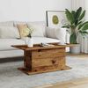 vidaXL Coffee Table Old Wood Engineered Wood Medium Coffee Table