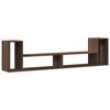 vidaXL TV Cabinet Brown Oak Engineered Wood 39.4 x 11.8 x 19.7 in