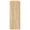 vidaXL Sideboard Set of 3 Sonoma Oak Engineered Wood Large