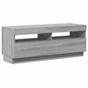 vidaXL TV Cabinet Grey Sonoma Engineered Wood Medium TV Cabinet