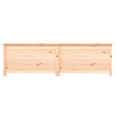 vidaXL Patio Cushion Box 78.7"x19.7"x22" Solid Wood Fir