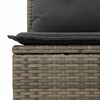 vidaXL Garden Sofa Set Grey