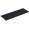 vidaXL Stair Tread Black Rubber 9.8x29.5 in Stair Tread Rectangular