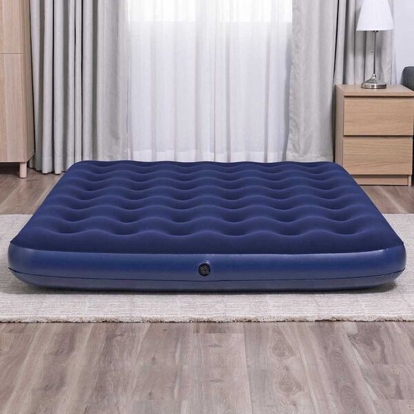Best Way Airbed Blue 79.9" x 59.8" x 8.7" Plastic