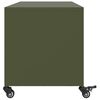 vidaXL TV Cabinet Olive Green Cold-rolled Steel 39.4 in TV Cabinet
