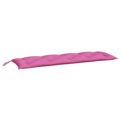 vidaXL Garden Bench Cushion Pink 59.1"x19.7"x2.8" Oxford Fabric
