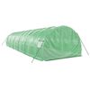 vidaXL Greenhouse Green Polyethylene (PE) and galvanized steel Large