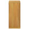 vidaXL Wall-mounted Bathroom Cabinet 17.7"x11.8"x27.6" Solid Wood Teak