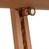 vidaXL Easel Stand 21.7x21.1x70.1" Solid Beech Wood