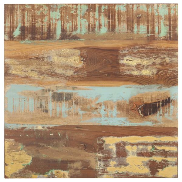 vidaXL Side Table Reclaimed Color, Black