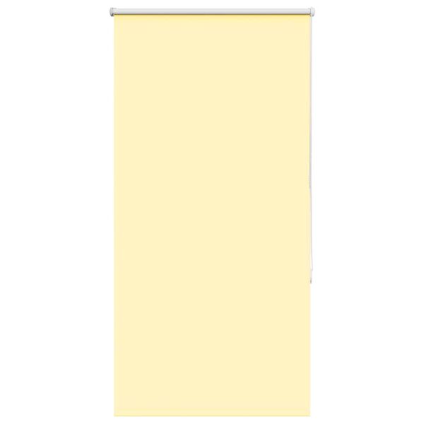 vidaXL Roller Blind Yellow 100% Polyester 25.6 x 59.1 in