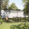 vidaXL Mosquito Net for Outdoor 220 Mesh Black 118.1x118.1x98.4"