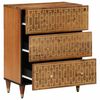 vidaXL Side Cabinet Honey brown Solid mango wood Medium Side Cabinet