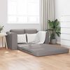 vidaXL Sofa Bed Taupe 58.27 x 27.95 x 32.68 in Velvet