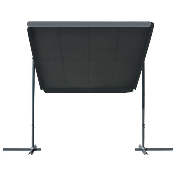 vidaXL Gazebo Anthracite Powder-coated steel, polyester