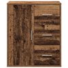 vidaXL Sideboard Old Wood 23.62 x 12.20 x 27.56 in Engineered Wood