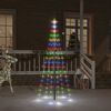 vidaXL Christmas Tree Colorful Copper Medium Height-Adjustable