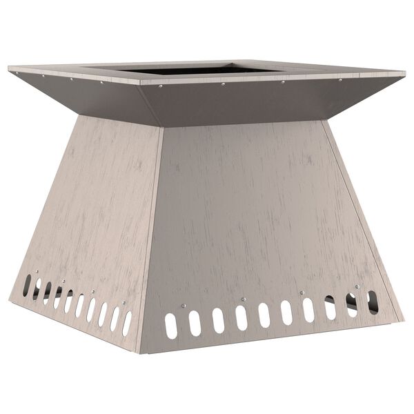 vidaXL Fire Pit Brown 60 x 60 x 50 cm Weathering steel