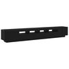 vidaXL TV Cabinet Set 3 pcs Black 102.36 x 13.78 x 15.75 in