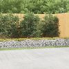 vidaXL Gabion Raised Bed Silver Galvanized iron Large Durable