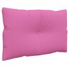vidaXL Pallet Cushions 2 pcs Pink Oxford Fabric