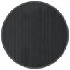 vidaXL Rug Grey Bamboo, PP (polypropylene) 31.5 in Rug Round Modern
