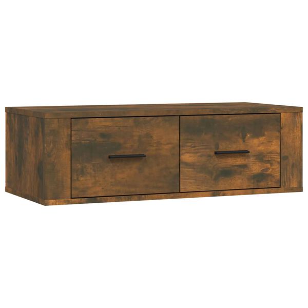 vidaXL TV Cabinet Smoked oak Engineered wood Medium TV Cabinets