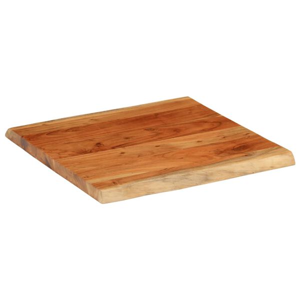 vidaXL Table Top Natural Solid Acacia wood 31.5x31.5x1.0 in Durable
