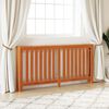 vidaXL Radiator Cover Wax Brown 66.5"x7.5"x33.1" Solid Wood Pine