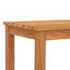 vidaXL Garden Bench Warm Teak Solid Teak Wood 70.9 in length Durable