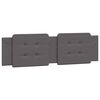 vidaXL Headboard Cushion Grey