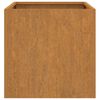 vidaXL Planter Rusty Corten steel Medium Durable Corten Steel Planter