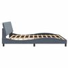 vidaXL Bed Frame Dark Grey
