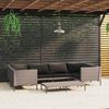 vidaXL Garden Lounge Set Dark Grey