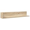 vidaXL Wall Shelves 2 pcs Sonoma Oak 39.4x6.5x6.5" Engineered Wood