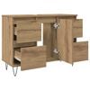 vidaXL Bathroom Cabinet Artisan Oak 31.5x13.0x23.6" Engineered Wood