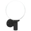vidaXL Outdoor Wall Light 2 pcs Black 11.02 x 9.84 x 14.96 in