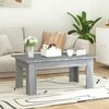 vidaXL Coffee Table Gray Sonoma Engineered wood Medium Coffee Table