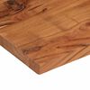 vidaXL Table Top 31.5"x7.9"x1.5" Rectangular Solid Wood Acacia