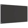 vidaXL Kitchen Backsplash Dark grey 43.31 x 23.62 x 0.24 in