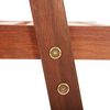 vidaXL Outdoor Chair Set of 3 Natural wood Solid acacia wood One Size