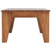 vidaXL Coffee Table natural teak Solid teak wood 47.2 x 23.6 x 15.7 in