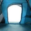 vidaXL Camping Tent Cabin 4-Person Blue Waterproof