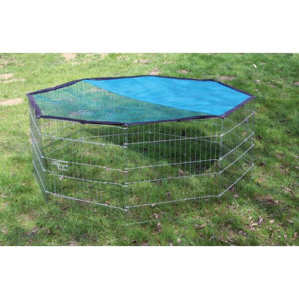Kerbl Outdoor Pet Enclosure Galvanized Galvanized iron Medium