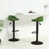 vidaXL Bar Stool Set of 2 Dark green
